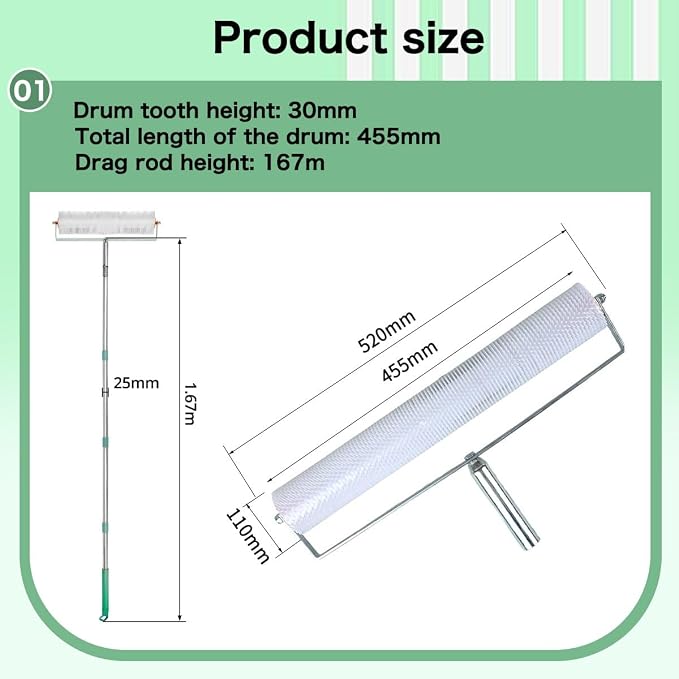 Spiked Screeding Compound Roller - Image 2