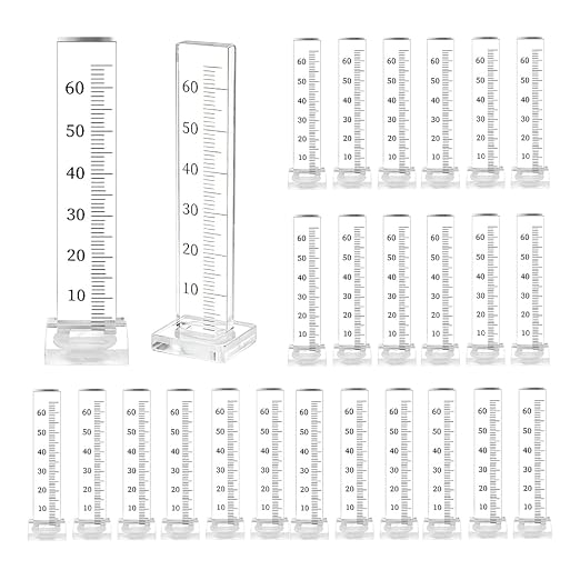 AHANDMAKER 50pcs Self Leveling Pins Tile Leveling System Kit Clear Acrylic by AHANDMAKER