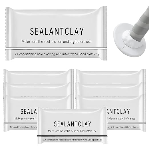 Upgraded Waterproof Sealant Mastic 8-Pack, Fast Drying Moldable Sealing Clay by Unknown