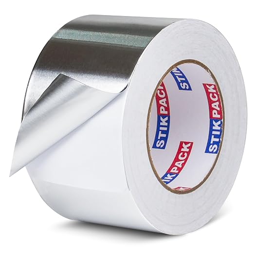 Aluminum Foil Tape 3 inch x 165ft Heavy Duty HVAC Duct Tape - Image 9