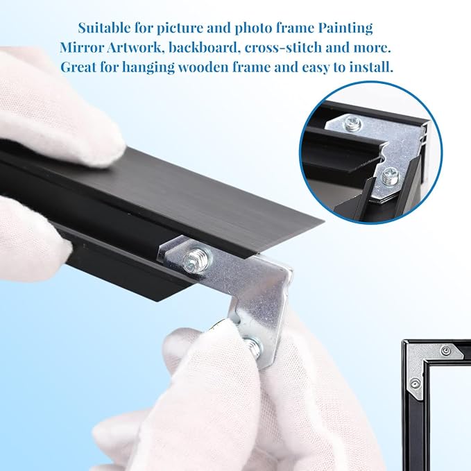 1Set/18PCS Metal Photo Frame Hardware Set - Image 5