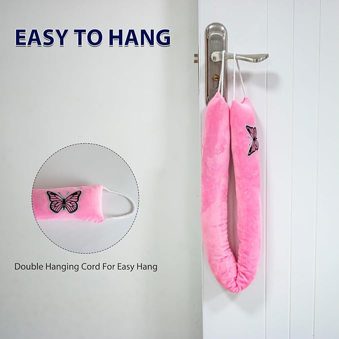 Decorative Weighted Under Door Draft Stopper 36 Inch, Heavy Duty Door Draft - Image 4