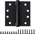 TDCHINGES Heavy Duty Door Hinges Oil Rubbed Bronze 4.5Inch x 4 1/2" Square | by TDCHINGES