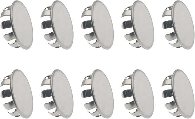 10 PCS Electrical Box Knockout Plugs Round Stainless Steel Seal Electrical - Image 4