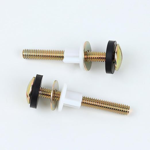 2 PCS Toilet Seat Screws Replacement Kit Universal Toilet Screw Set - Image 5
