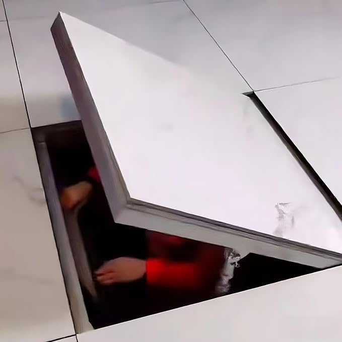 Heavy Duty Stainless Steel Floor Access Hatch by Unknown