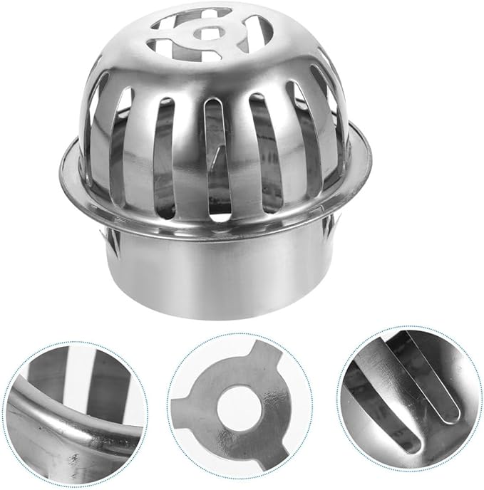 Generic 2pcs Stainless Steel Round Floor Drain Strainer - Image 9