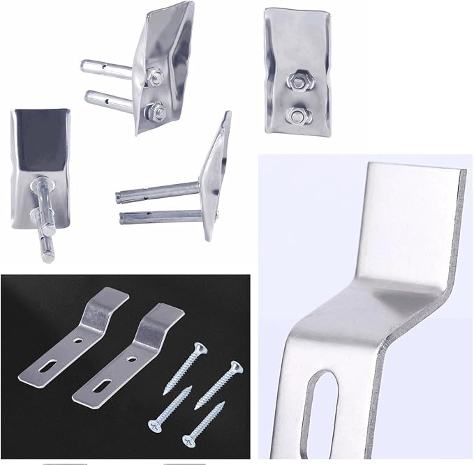 2 Pair Wall Hung Sink Hangers - Image 3