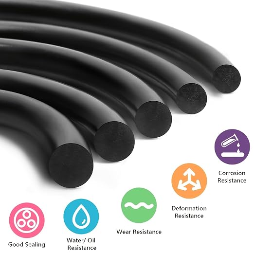 950 Pcs O-Ring O Rings Assortment Kit 20 Sizes Nitrile Rubber | - Image 5