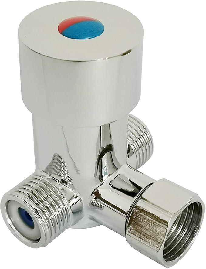 Hot & Cold Water Mixing Valve Temperature Control Mixer by Farnavi