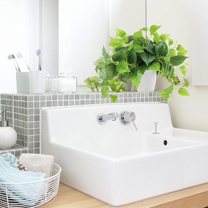 CEWOR Artificial Plants Fake Pothos - Image 5