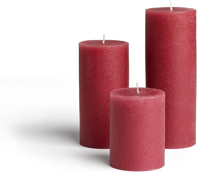 BASK Mottled Pillar Candles - Image 3
