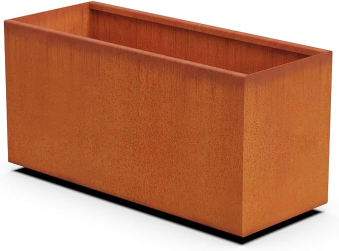 Large Rectangular Planters for Outdoor Plants by Plantercraft