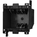 2-Gang Old Work Box, 25 cu.in., Fire Rated | PVC box by TOMSHIELE