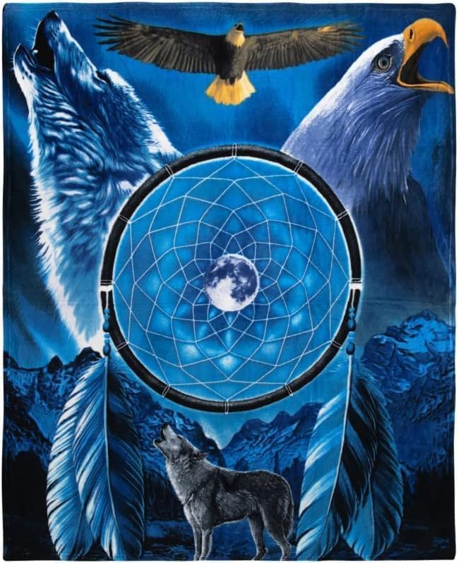 Dawhud Direct Dreamcatcher Fleece Blanket - Image 2