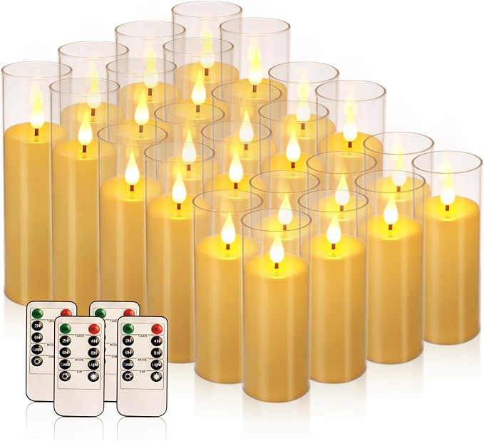 24-Pack LED Flameless Candles - Image 2