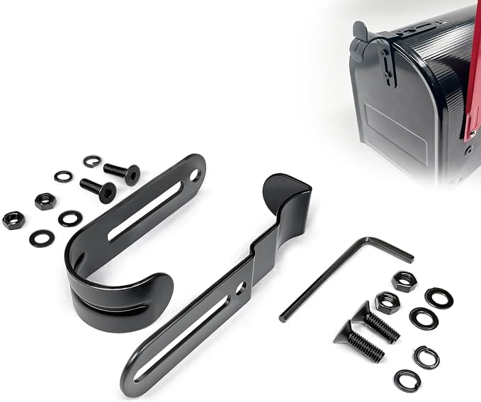 Mailbox Latch and Handle Kit, Thickened Mailbox Latch Replacement Set Easy by Unknown
