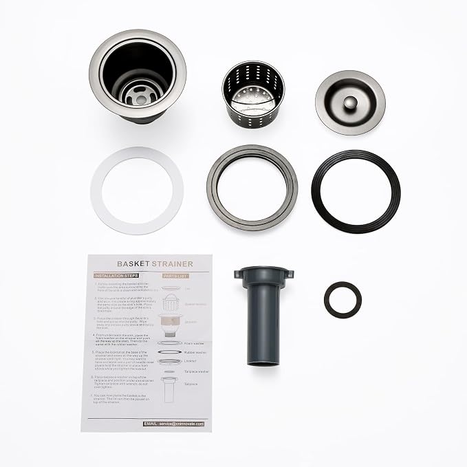 3-1/2-inch Kitchen Sink Drain - Image 8