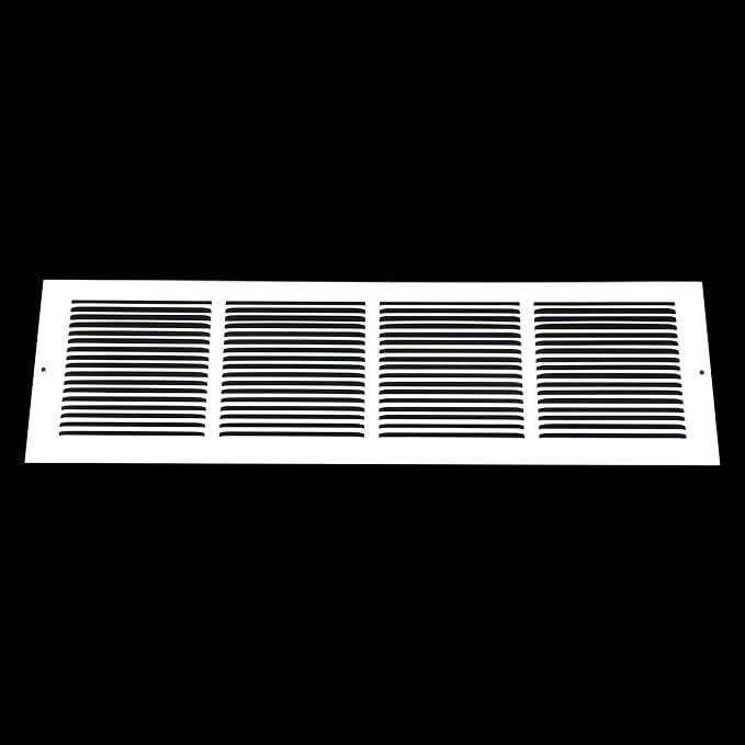Fits 24x6 Duct Opening | Steel Triangular Baseboard Return Air Grille by Handua - Image 3