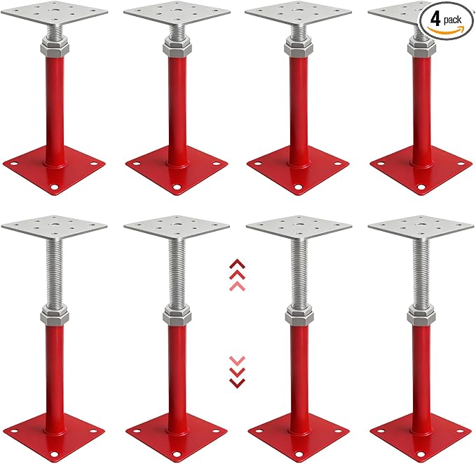 4 Pack House Jacks for Leveling, Construction by Unknown