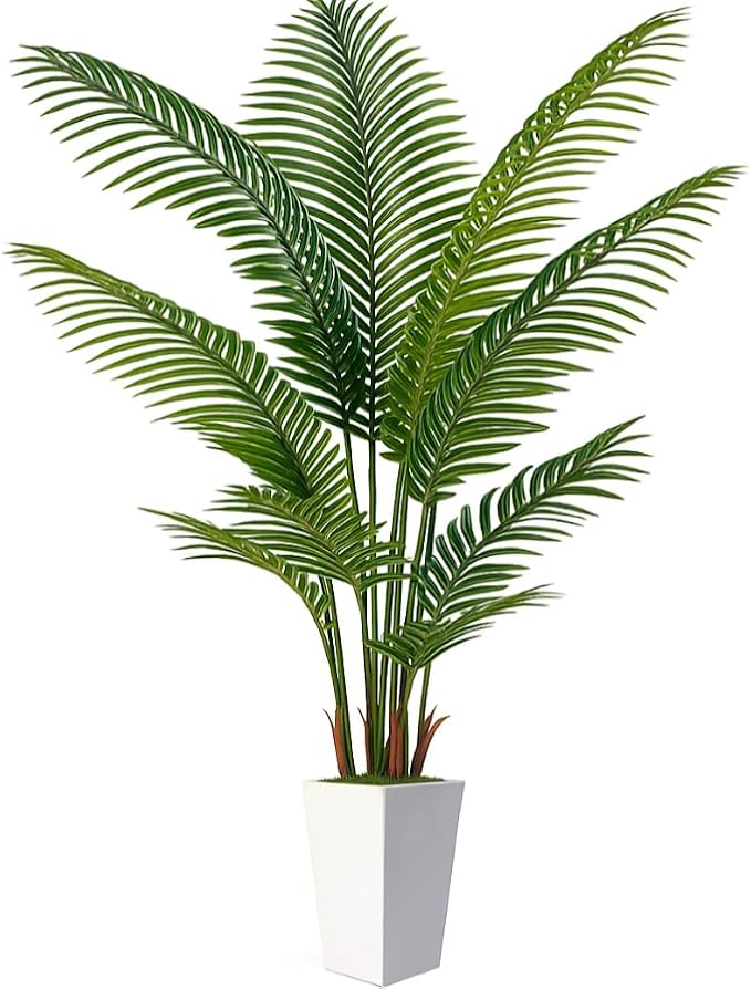 7FT Artificial Palm Tree, Tall Artificial Tree Plants by Unknown