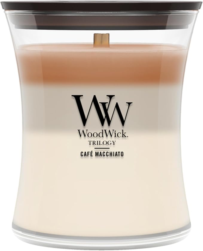 WoodWick Café Macchiato Medium Hourglass Trilogy Candle by Unknown