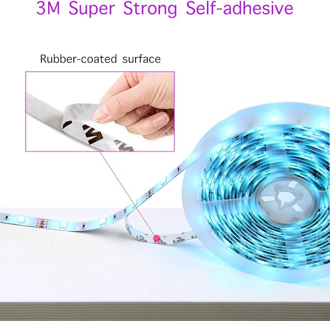 dalattin 32.8ft Led Strip Lights, RGB Led Lights - Image 7