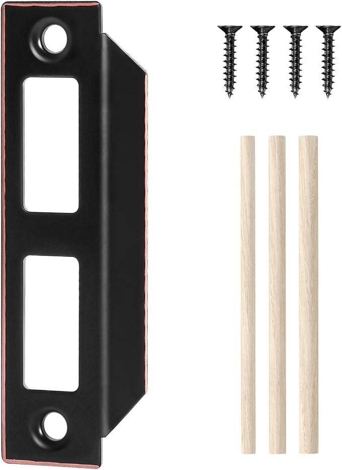 Door Strike Plate Replacement Parts by Newliplace