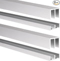 2Sets Aluminum Sliding Door Track Set by Orechic