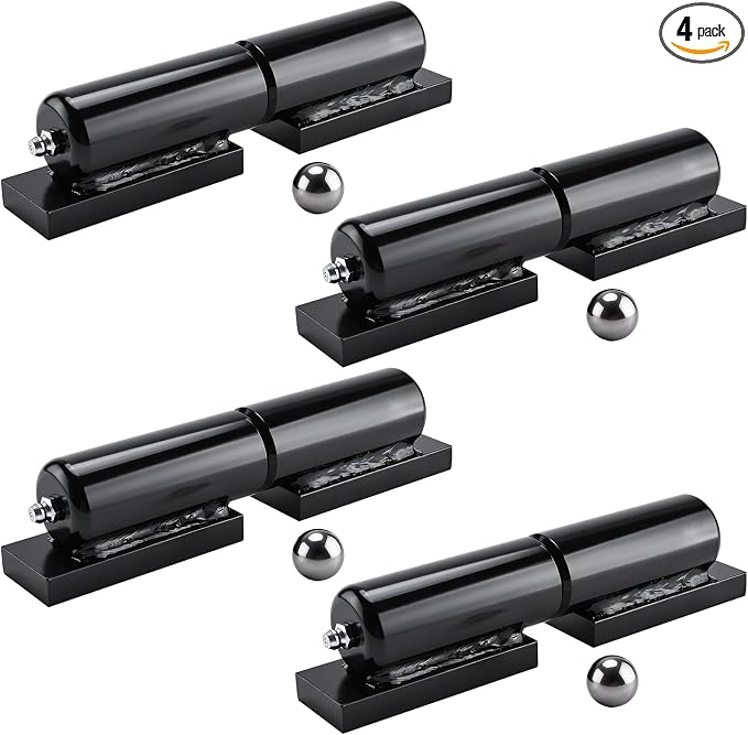 Barrel Gate Hinges 7 Inch Heavy Duty Weld-On Install Hinge by Patioer