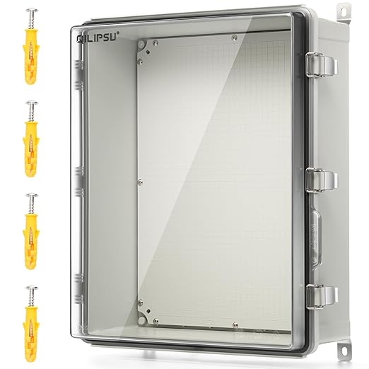 QILIPSU UL94-V0 Outdoor Electrical Box 20.3"x16.4"x7.9" Waterproof Junction Box by QILIPSU