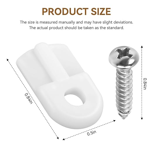30 Pack L 5766 Window Screen Clips - Image 2