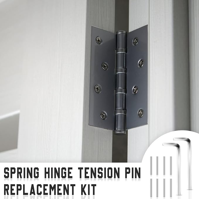 Zhehao Door Closing Hinge Pin Spring Loaded Spring Hinge Tension Replacement - Image 5