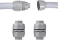 NPT 1-1/2 Double Conduit Liquid-Tight Connector Straight | Extend Repair by Aandxmok