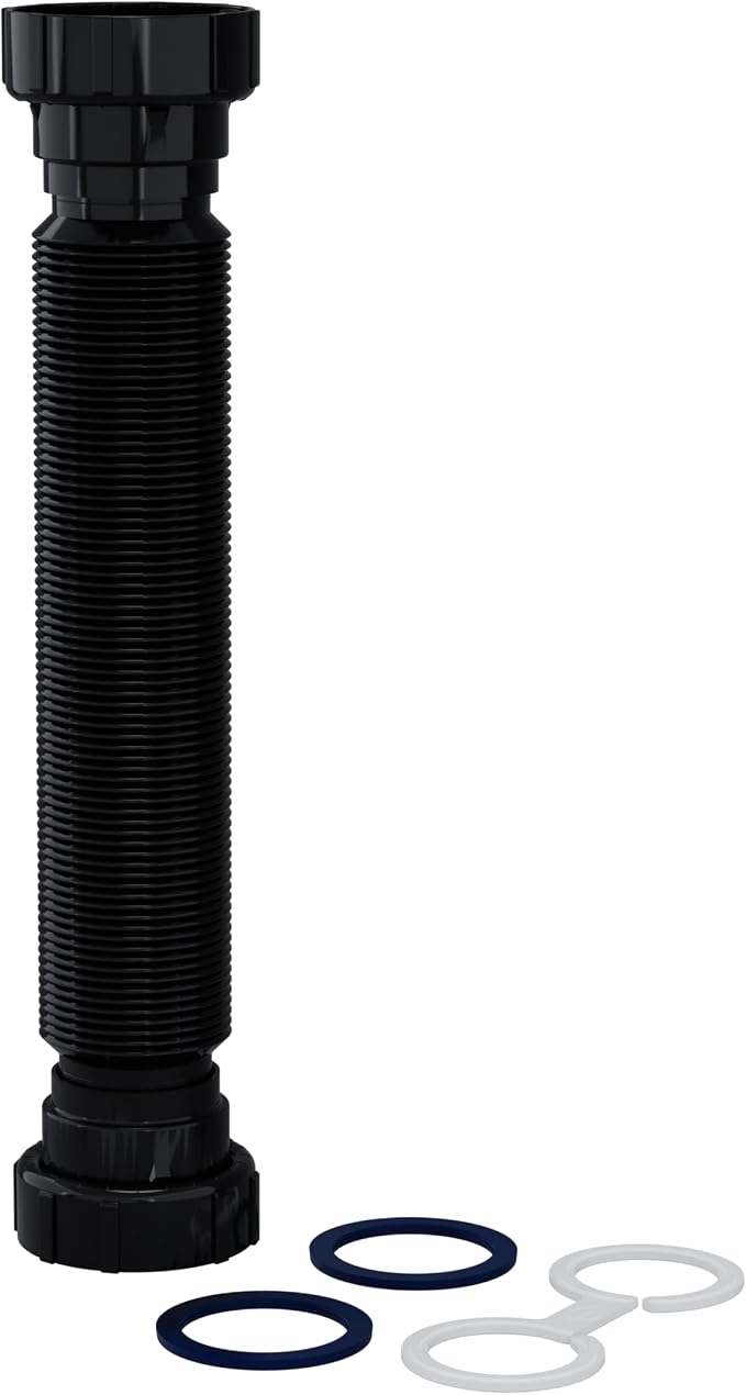 Flexible P-Trap for 1-1/2" Drain Pipes by EasyDrain