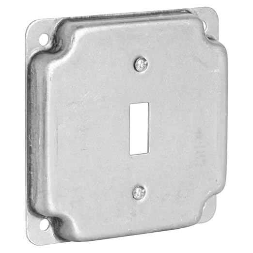 1-Gang Toggle Switch Electrical Box Cover by AirmontProducts