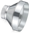 1 Pcs 8 Inch to 4 Inch Duct Reducer Increaser | Galvanized Steel Air Duct by Otoolling