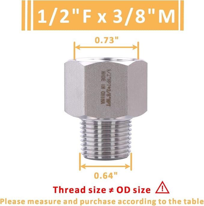 Forged Reducer Adapter Fitting - Image 3