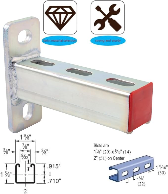 4 Pack Fasteners Braces, Steel Bracket, Steel Frame Stands, Display Stands - Image 3
