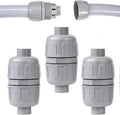 NPT 1/2 Double Conduit Liquid-Tight Connector Straight | Extend Repair Conduit by Aandxmok