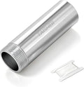 1pcs Thickened Nipple Cast Pipe 1-1/4" MNPT x 1-1/4" FNPT by TAISHER