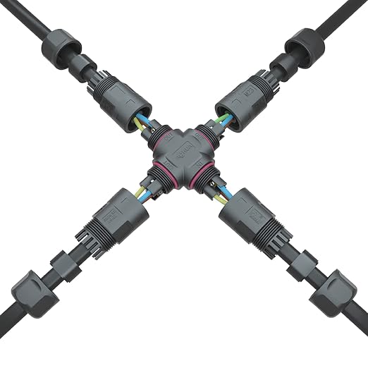 AOHUA Waterproof Connector 4 Way Junction Box IP68 Outdoor Electrical Outlet - Image 7
