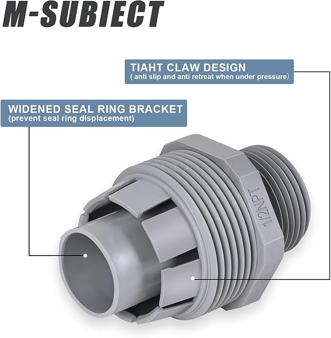 Liquid Tight Connector 1/2 in - Image 6
