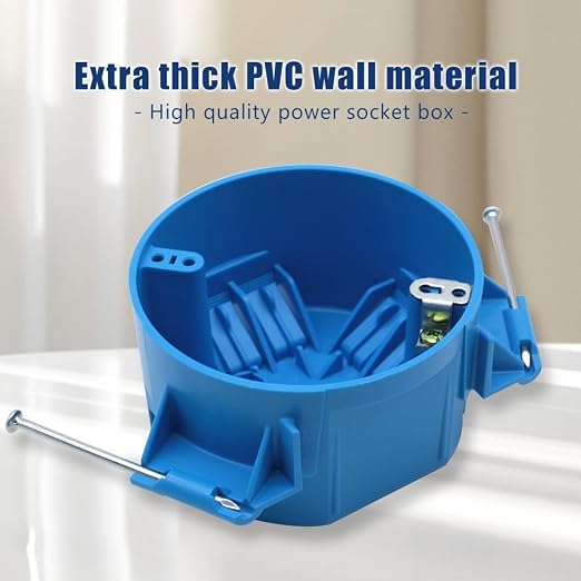 1-Gang New Work Electrical Ceiling Box - Image 2