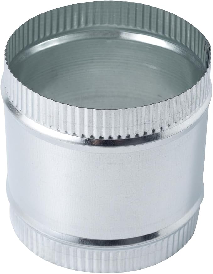 5 Inch Round Galvanized Steel Duct Connector by ZOWZEA