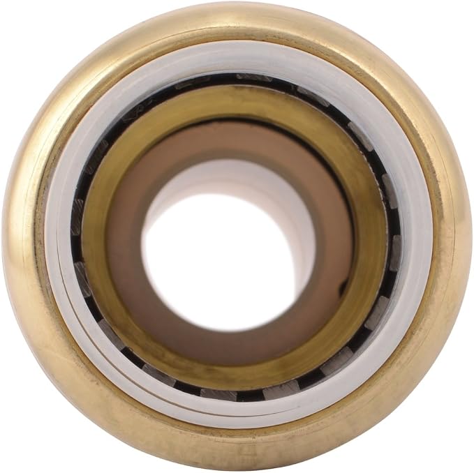 SharkBite 3/4 Inch CTS x 3/4 Inch PVC Transition Coupling, Push to Connect - Image 2