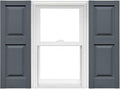 Mid America Vinyl Raised Panel Window Shutters by Mid+America