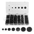 170Pcs 7 Sizes Rubber Grommet Kit Electrical Wire Gasket Solid Hole Plugs by XINGYHENG