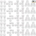 40 pcs Water Tube Fittings Kit, 1/4" OD Quick Connect Push to Connect Fittings by Unknown