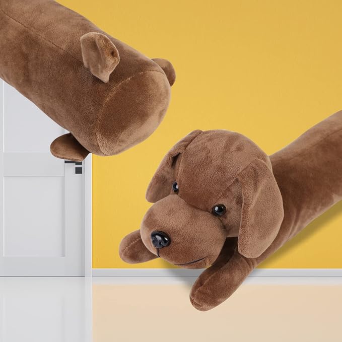 Dog Under Door Draft Stopper Heavy Duty, 3LB 36 Inch Decorative Fabric Door - Image 2